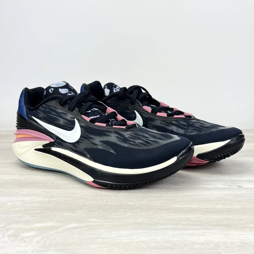Nike Zoom GT Cut 2 Black Desert Berry Basketball Shoes DJ6015-003 Men's Size 12